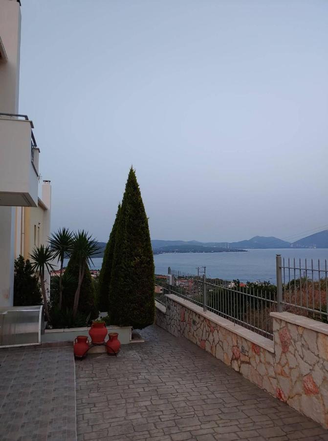 Villa Christine - Maisonettes With Fireplace Αλιβέρι Εξωτερικό φωτογραφία