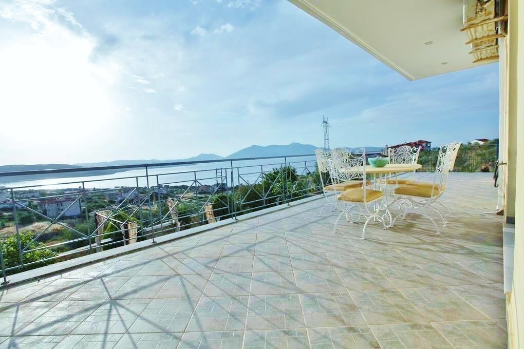 Villa Christine - Maisonettes With Fireplace Αλιβέρι Εξωτερικό φωτογραφία