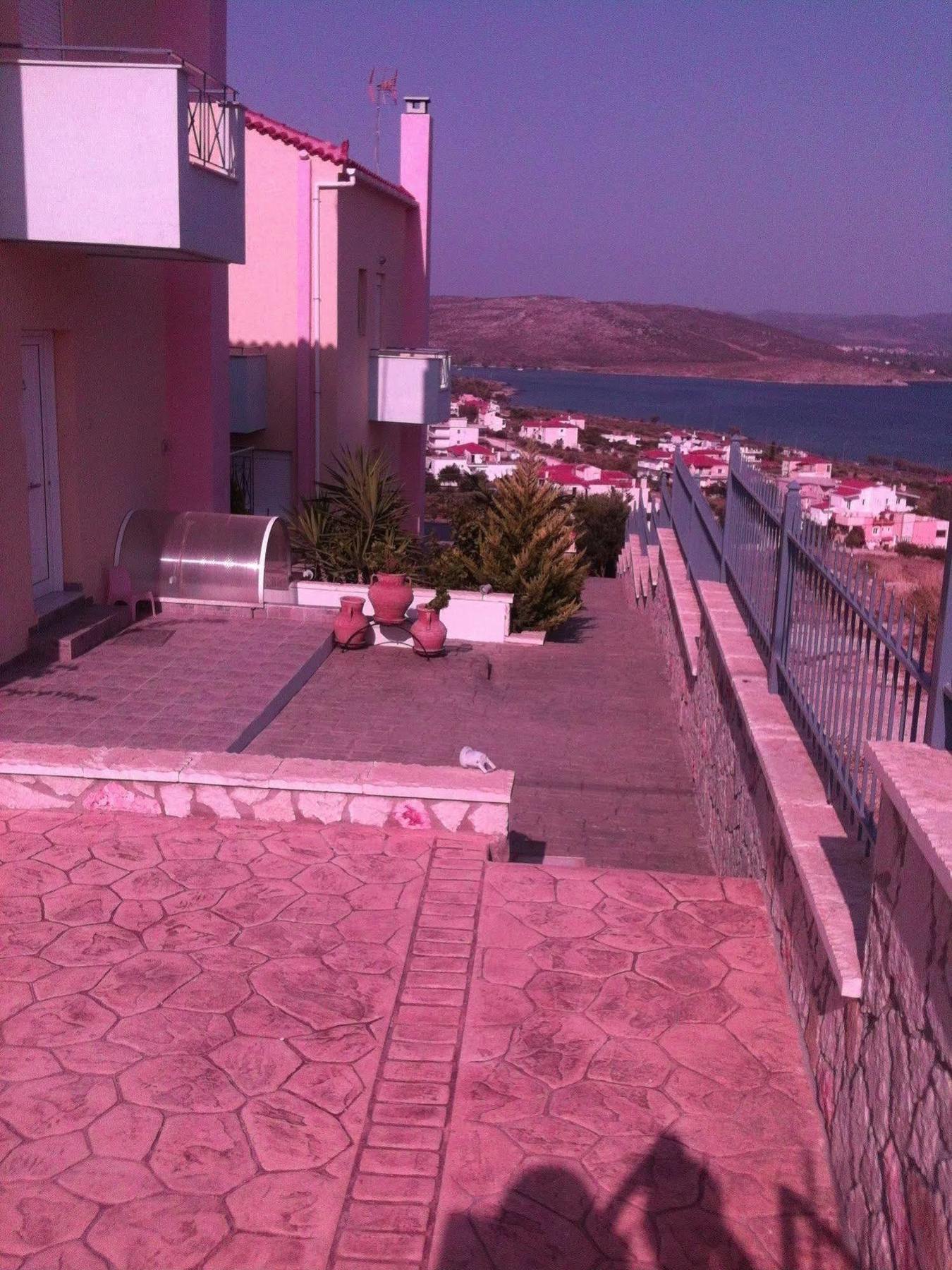 Villa Christine - Maisonettes With Fireplace Αλιβέρι Εξωτερικό φωτογραφία